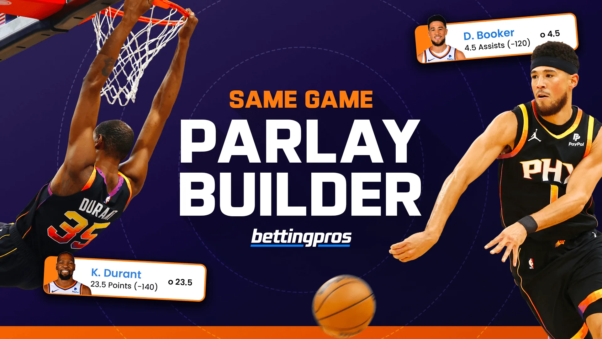 BettingPros NBA Same Game Parlay Picks Builder