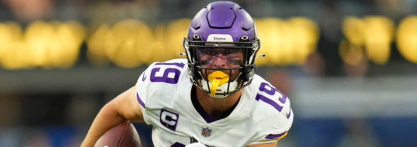 Vikings vs Commanders Fantasy Football Worksheet, Week 9