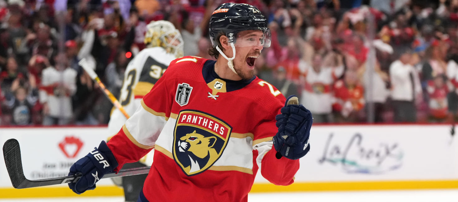 Aaron Ekblad Game 3 Player Props: Panthers vs. Golden Knights