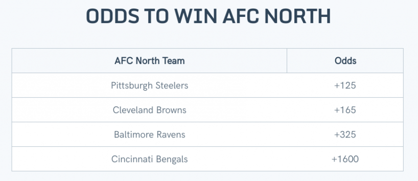 NFL Futures: Best Bet to Win AFC North (2020)