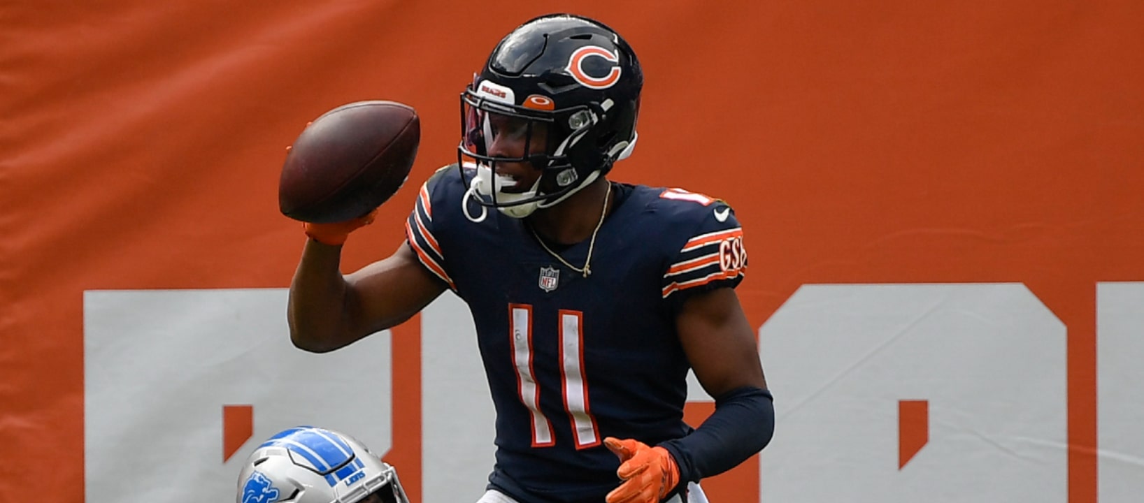 Darnell Mooney player prop bets for Bears vs. Lions