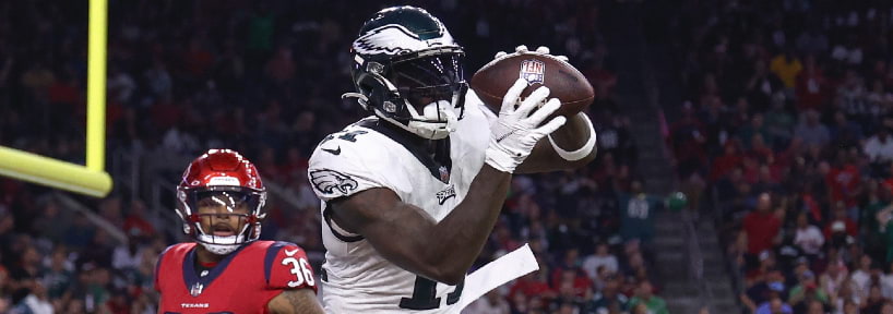 MNF Primetime Parlay: Feast on Receiver Touchdown Props in Eagles